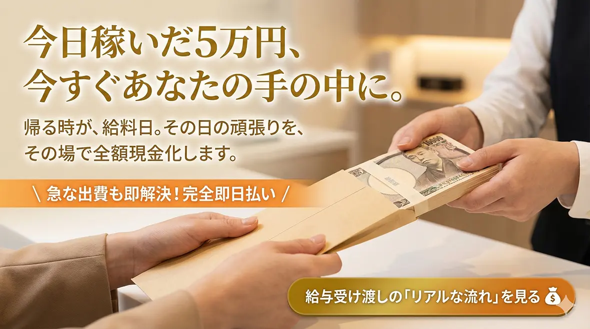 第3章：「全額日払い」の嘘と本当