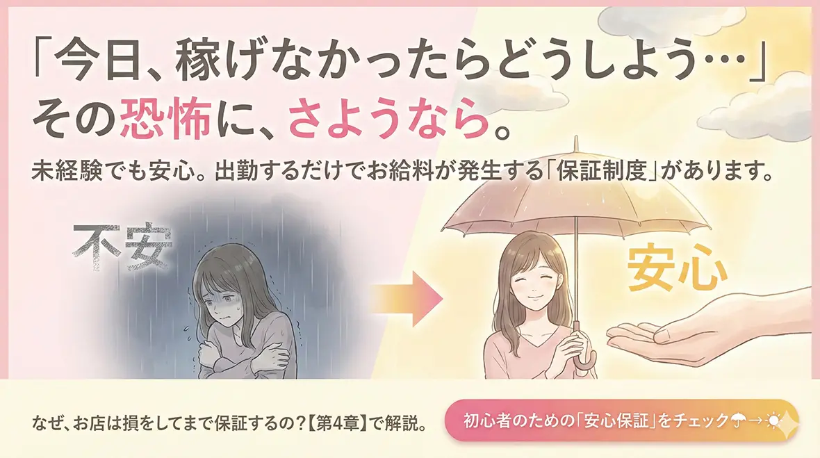 第4章：稼げない日の不安を解消する「保証制度」