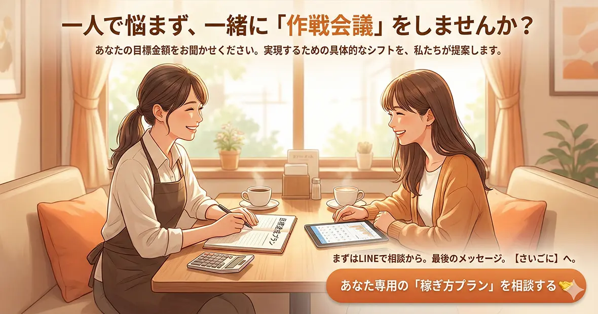 さいごに：その目標金額、当店ならいつ達成できますか？