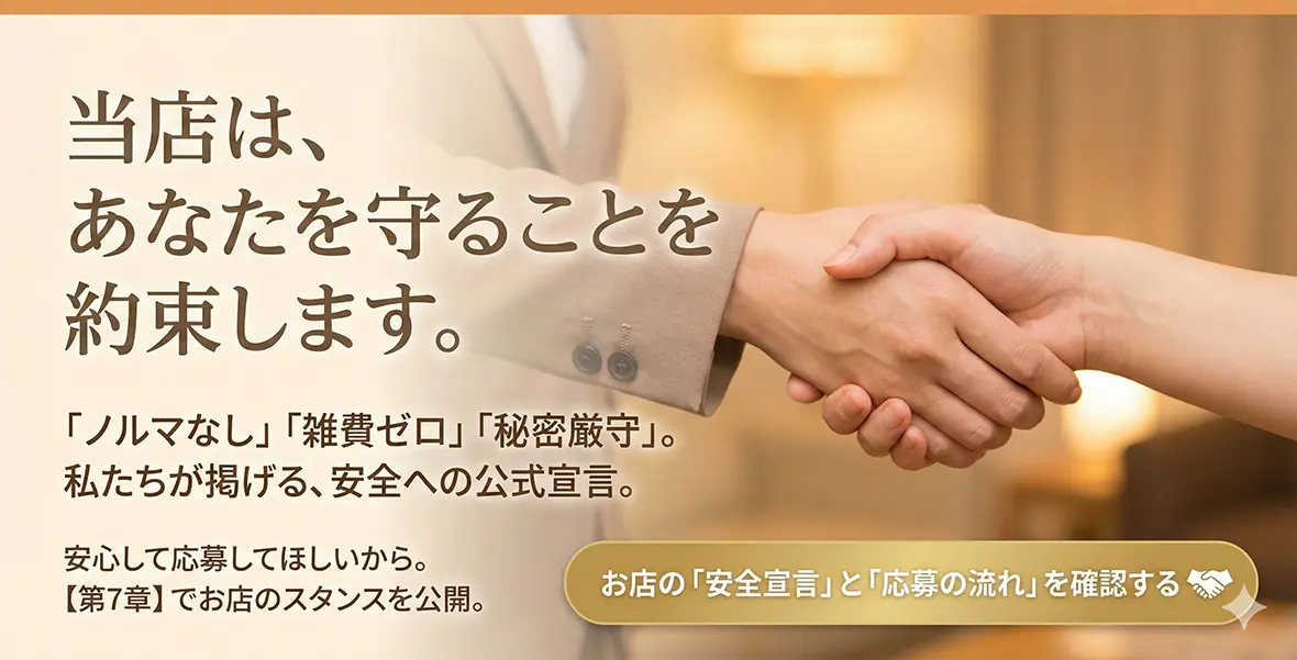 安全な店舗の選び方と、スムーズな応募の流れ
